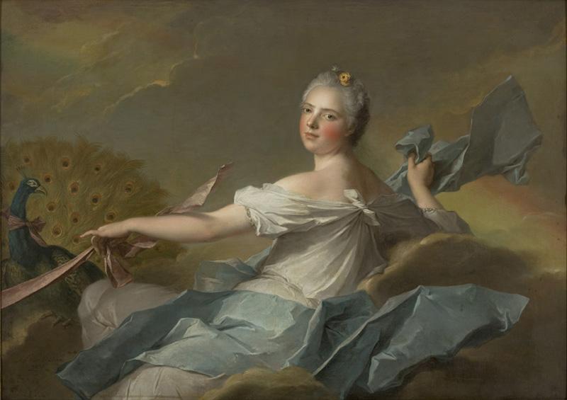 Jjean-Marc nattier Princess Marie Adelaide of France - The Air oil painting image